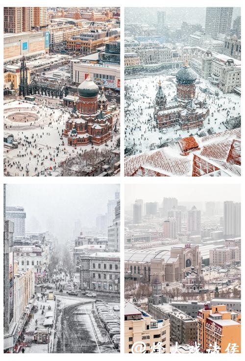 镜头里的冬日哈尔滨